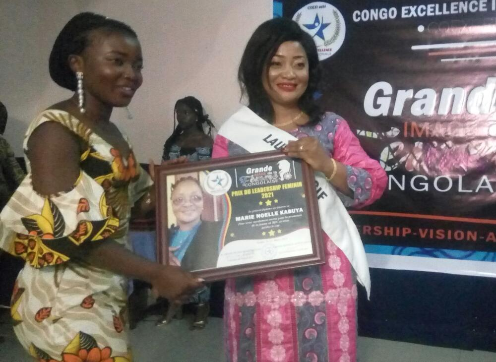 Goma : Reporter7.net à l’honneur du prix « Grande image de la femme congolaise » de Congo Excellence Internationale