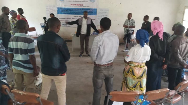 Nord Kivu : Chefferie Bahunde, Territoire de Masisi Table ronde entre les Chefs traditionnels et les structures associatives sur les défis rencontrés dans la résolution des conflits familiaux et les mesures de mitigation.